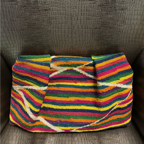 NWT | Sensi Studio Oversized Striped Clutch - Picture 5 of 8